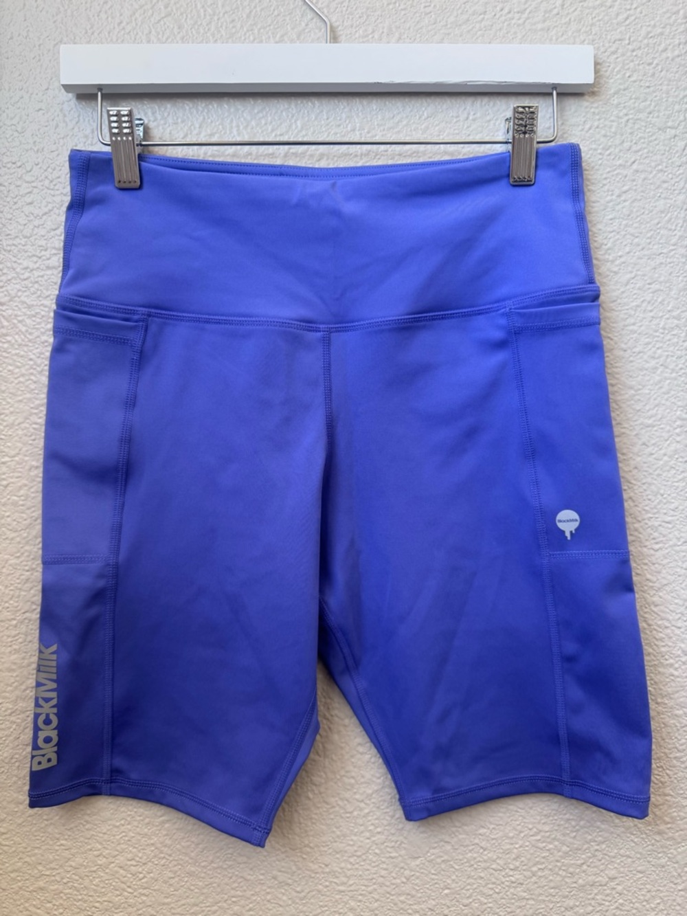 BlackMilk Periwinkle Biker Shorts Medium | Rare Colorway | High Waist | Pockets